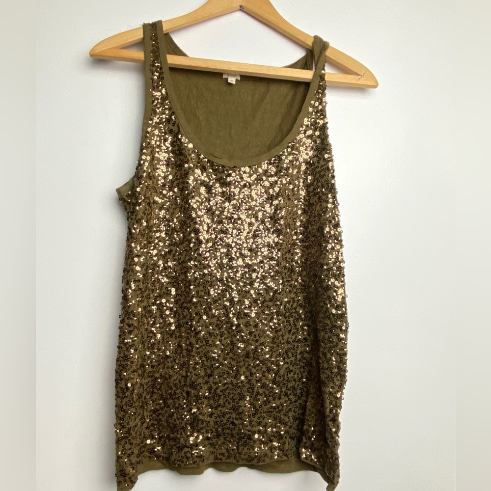 J Crew Sequin Tank